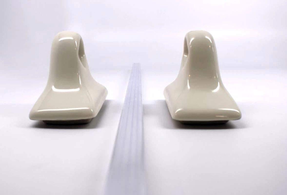 Squarefeet Depot BA730 X735 Towel Bar Ceramic Almond 24 inch