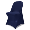 Babenest Spandex Folding Chair Covers Upgraded 10 Pcs Universal Stretch Washable Fitted Chair Slipcovers Protector For Wedding,