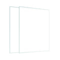 Egofine 4x6 Heat-Strengthened Glass Replacement for Picture Frame (Crystal Clear, 2 Pack), Replacement Glass for 4 by 6 Photo Fr