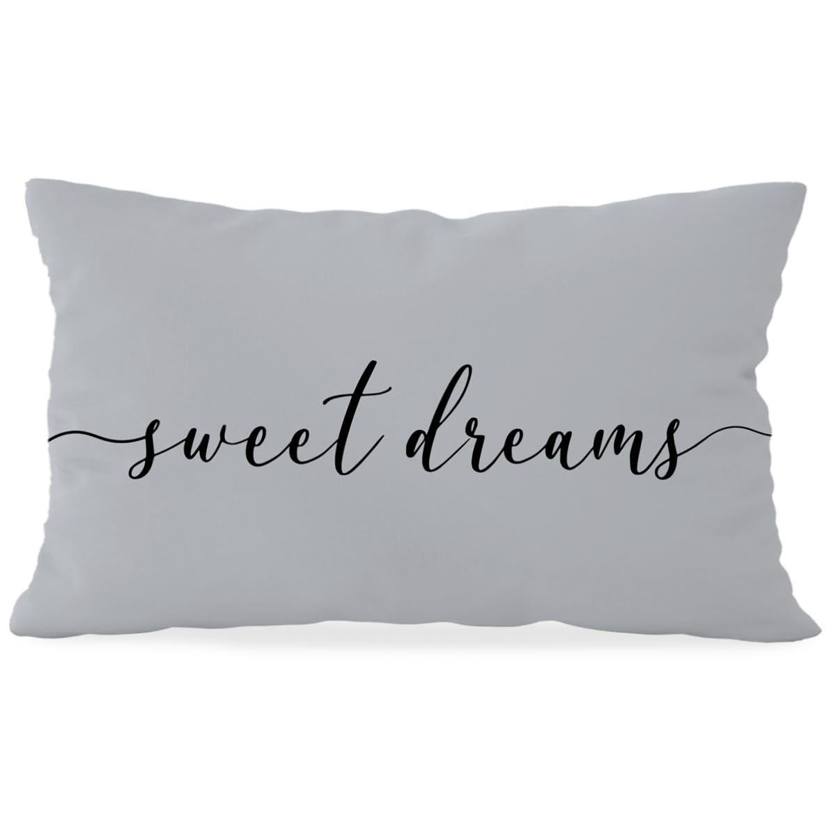 Honlung Sweet Dreams Throw Pillow Covers,Bed Decorative Pillows Covers, 12X20 Pillow Cover,Farmhouse Bed Room Decor Sesthetic,Ho