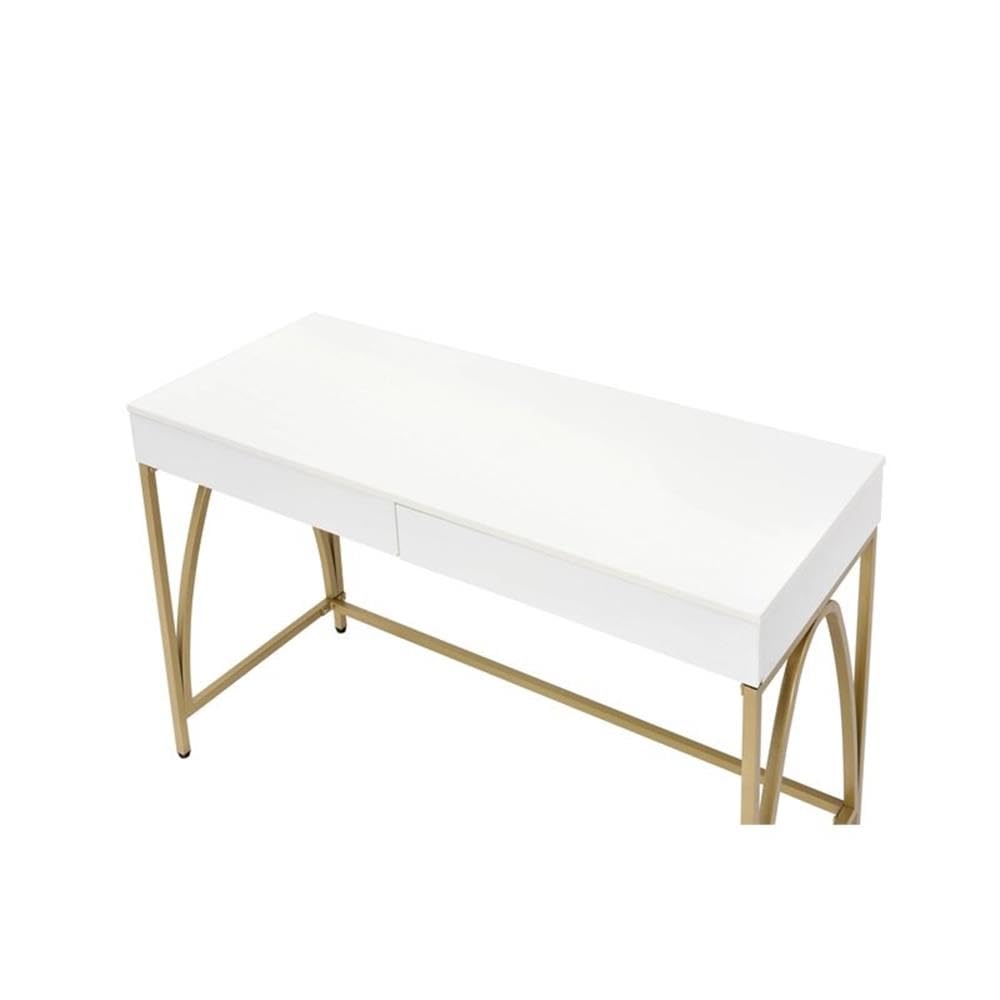 Acme Lightmane 2-Drawer Vanity Desk - Thumbnail 4