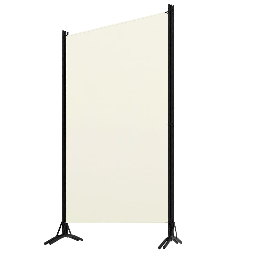 Vidaxl 3-Panel Room Divider Cream White 102.4''X70.9''