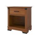 Child Craft Redmond 1 Drawer Nightstand for Nursery or Bedroom, Large Storage Drawer, Made of Sturdy Pinewood, Non-Toxic, Baby S