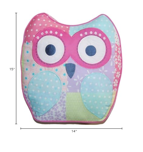 Cozy Line Home Fashions Cute Owl Decorative Pillow