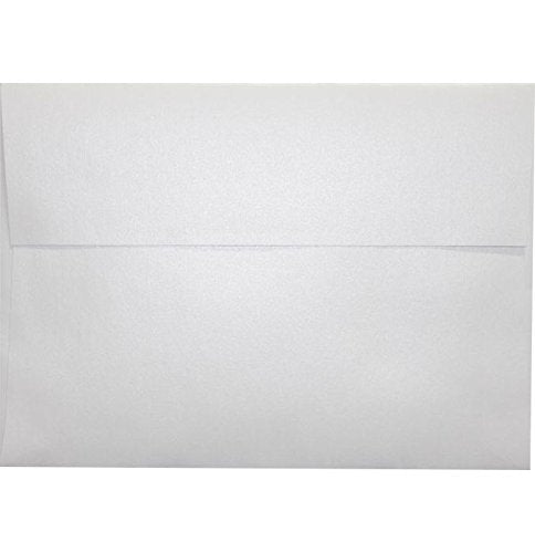 Luxpaper 4Bar A1 Invitation Envelopes | Peel & Press | 3 5/8' X 5 1/8' | Crystal Metallic | 80Lb. Text | 50 Qty