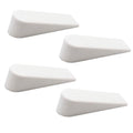Rannb Door Stopper Door Stop Wedge Non Scratching Door Holder Small White - Pack Of 4