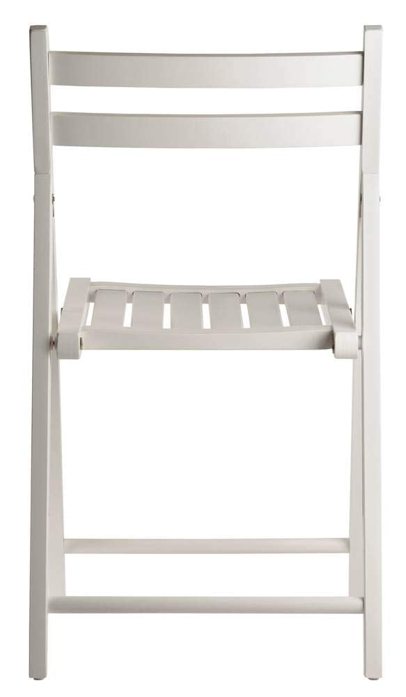 Winsome Robin Folding Set White Chair, Medium, 4-PC