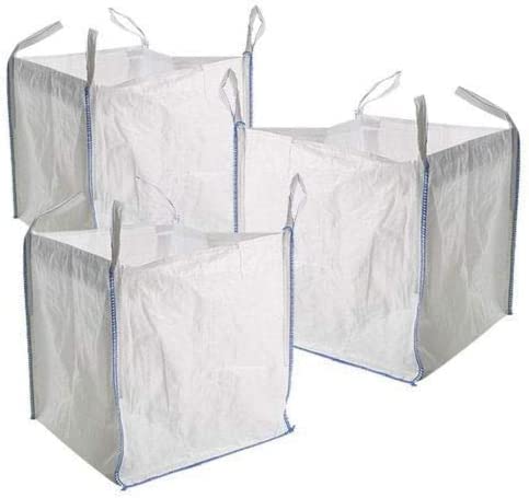 10 X Byson Garden Yard Waste Bag Holds Loads Up To 2200 Lbs, 85 Cm X 85 Cm X 85 Cm Fibc Bulk Bag Open Top Plain Bottom Rubble Sa