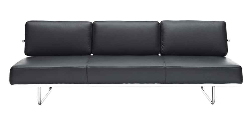 Modway Charles Convertible Sofa In Black
