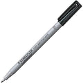 Staedtler 316 9 Universal Fineliner Pen Lumocolor Non-Permanent F - Black