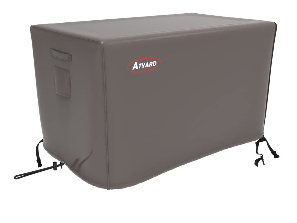 Atyard 42-Inch Outdoor Cover For Keter Unity (Small) Portable Table - Uv Resistant, Breathable, All Weather (42' L X 24' W X 32' H) Brown