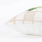 Rizzy Home 20" x 20" Poly Filled Pillow with Cotton Duck Cover-Multi