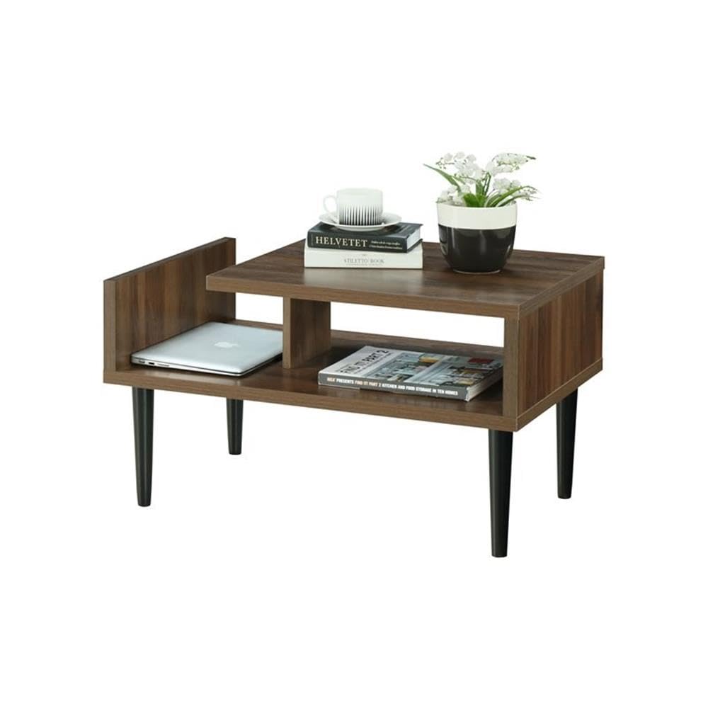 Os Home And Office Mid Century Coffee Table, Danish Walnut
