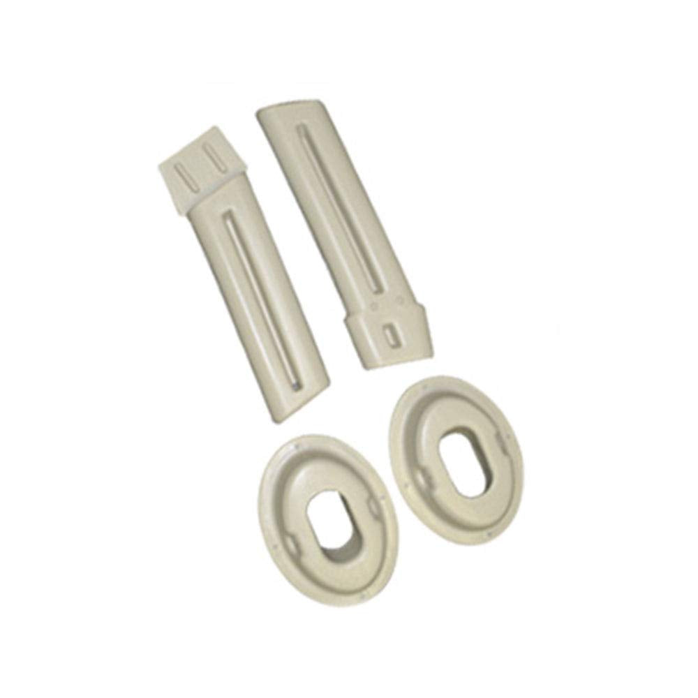 Confer Plastics Ck7200 Deck Mount Conversion Kit For 7200 Roll Guard Above Ground Swimming Pool A-Frame Ladder, Accessory Only,