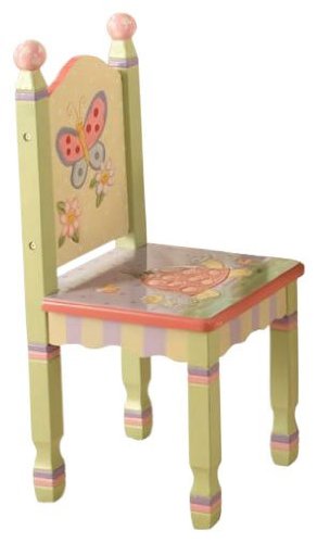 Teamson Kids Magic garden Hand Painted Set of 2 Kids chairs