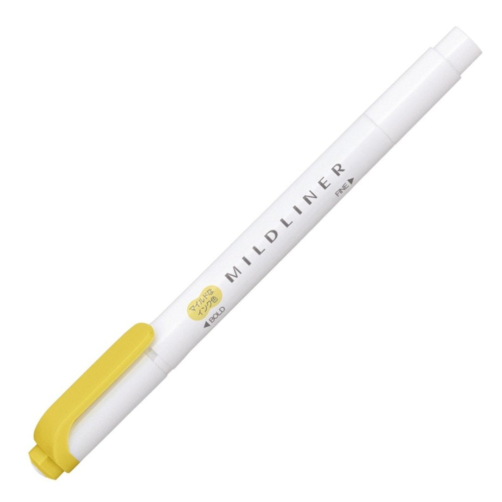 Zebra Mildliner B-Wkt7-Mgo Highlighter, Gold, 10 Pieces
