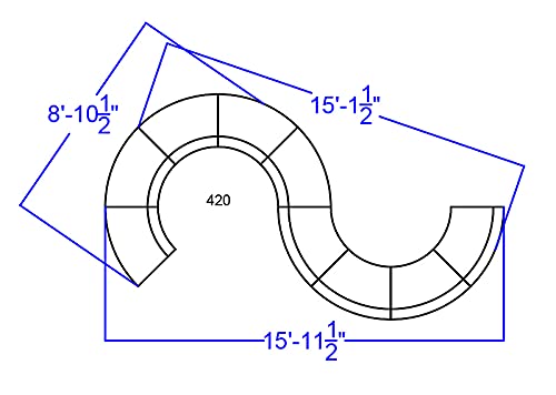 Flash Furniture Hercules Alon Series White Leathersoft Reception Configuration, 9 Pieces