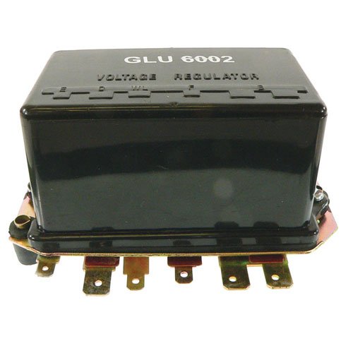 Voltage Regulator - 12 Volt - 6 Terminal Fits Ford 4000 4330 2100 3120 4110 5100 8000 3100 3500 4410 2000 2110 4140 5200 5000 23