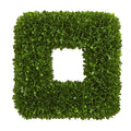 17 Inch  Tea Leaf Square Wreath Uv Resistant (Indoor / Outdoor)