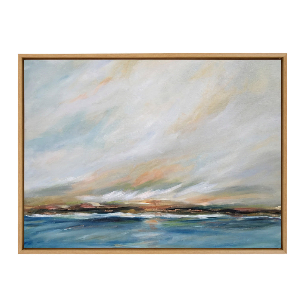 Sylvie Sunday Morning Framed Canvas by Mary Sparrow