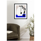 Abstract Blossoms by Little Dean Framed Wall Art Print