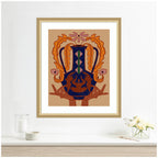 Vessel Collection Blossom by Arty Guava Framed Wall Art Print