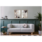 Smoke No. 1 & No. 2 2 Piece Framed Canvas Wall Art Set by Amy Lighthall
