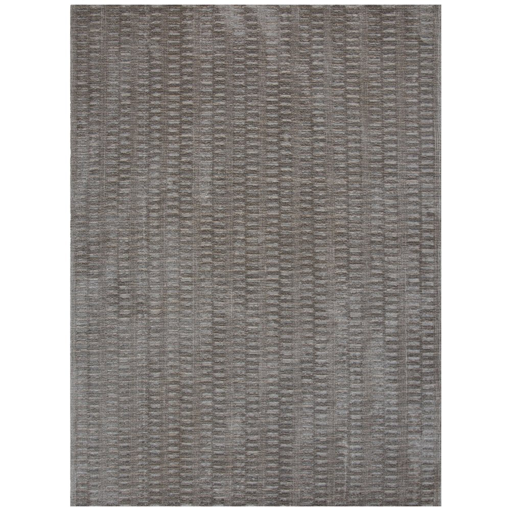 8 x 10 Cut High Low Pile Hand Loomed Rug