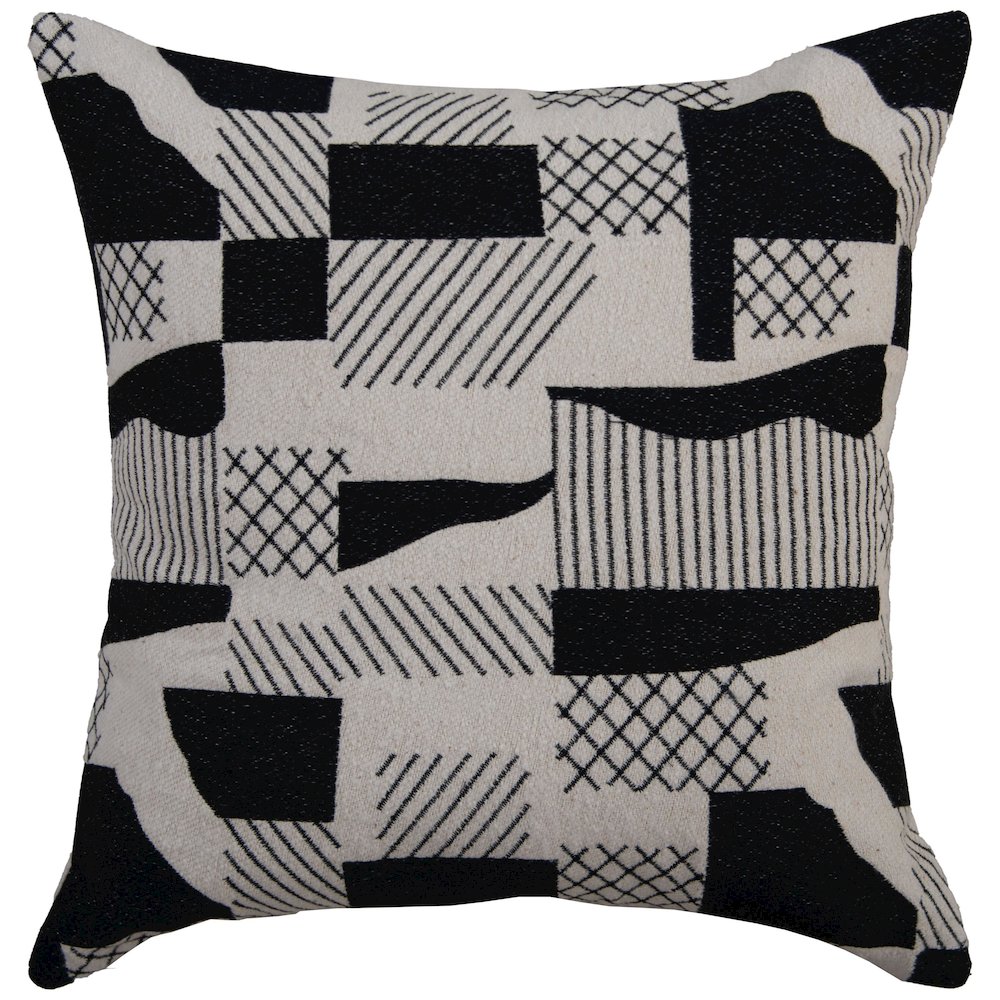 Contemporary 20 Inch x 20 Inch Poly Filled Pillow