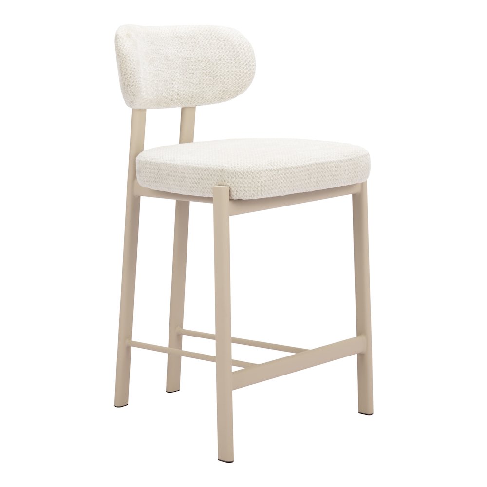 Aurea Counter Stool (Set of 2) Light Gray