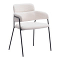 Marcel Dining Chair (Set of 2) Cream