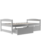 Platform Bed With 2 Drawers
