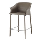 New Pacific Direct Callie Counter Stool, Light Mocha