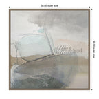 Wild Abstract by Nikki Chu Framed Canvas Wall Art Print