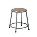 18 Inch Heavy Duty Steel Stool, Grey