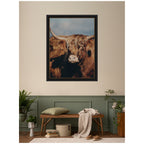 Highland Cow No. 5 by Laura Evans Framed Wall Art Print