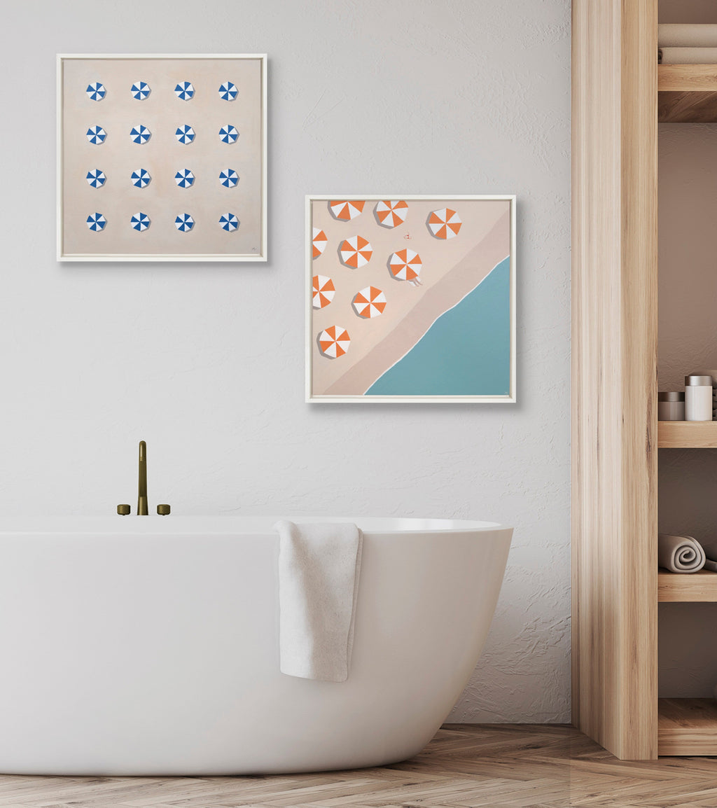 Sylvie The Early Bird Framed Canvas by Rachel Bolgov