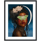Luna Ascending by Charlotte Brindley Framed Wall Art Print