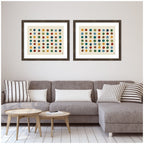 Meditation No. 3 2 Piece Framed Wall Art Print Set by Kelly Knaga