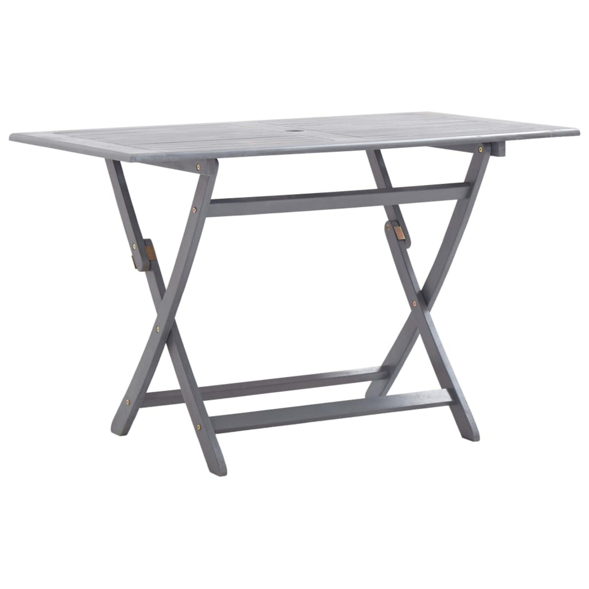 vidaXL Folding Garden Table 47.2''x27.6''x29.5'' Solid Acacia Wood