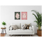 Sylvie Under the Sun 1 and 5 Framed Canvas Art Set by Shatha Al Dafai