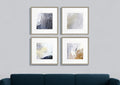 Set Of Four Nightscape I Gold Framed Print Wall Art