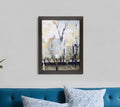 Silversong Birch I Brown Framed Print Wall Art