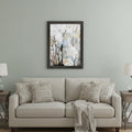 Silversong Birch II Brown Framed Print Wall Art