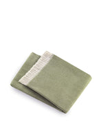 HomeRoots Soft Olive Green Links Pattern Throw Blanket
