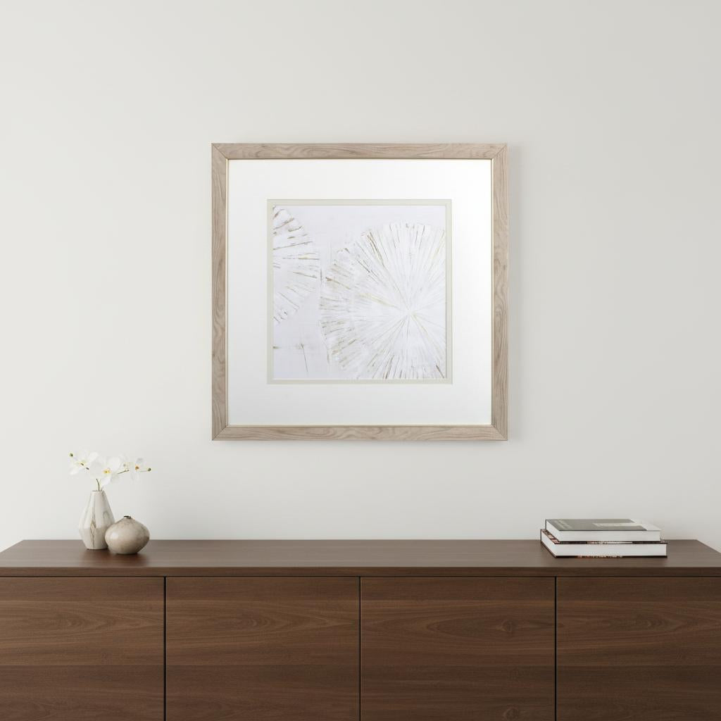 Choir I Wood Brown Framed Wall Art