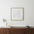 Choir II Wood Brown Framed Wall Art