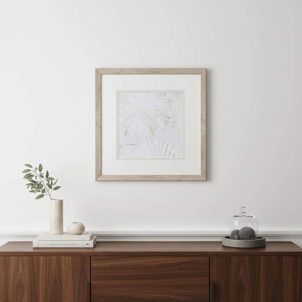 Choir II Wood Brown Framed Wall Art
