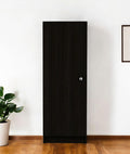 47 Black Wood Pantry Or Storage Closet