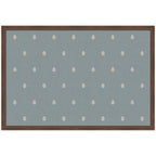 Pinboard Blue Botanical Block Print
